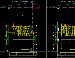 Bản vẽ Biện pháp thi công khách sạn Hải Đăng - Nha Trang, full bản vẽ chi tiết