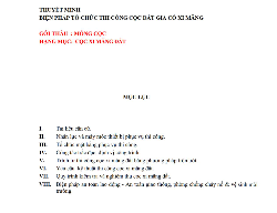 Bản vẽ BIỆN PHÁP TỔ CHỨC THI CÔNG CỌC ĐẤT GIA CỐ XI MĂNG, CỌC XI MĂNG ĐẤT