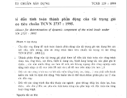 Bản vẽ TCVN 229:1999 - Hướng dẫn tính toán thành phần động của tải trọng gió