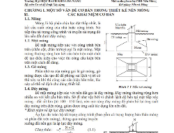 Bản vẽ Bài giảng nền và móng - chi tiết, dễ hiểu