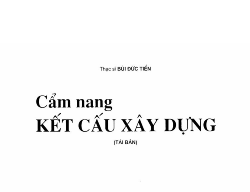 Bản vẽ Cẩm nang kết cấu xây dựng, sổ tay kết cấu xây dựng
