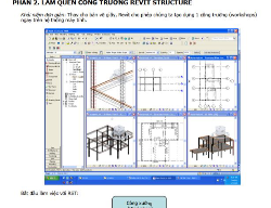 Bản vẽ Giáo trình học Revit STRUCTURE