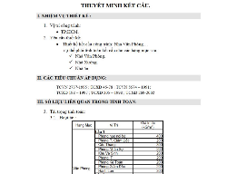 Bản vẽ file thuyết minh kết cấu pdf đơn giản cho một công trình nhà văn phòng