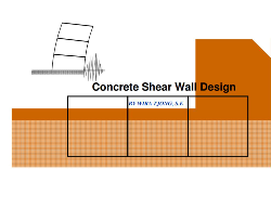 Bản vẽ Concrete Shear Wall Design