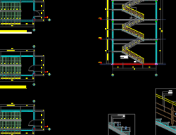 Bản vẽ Cầu thang BTCT
