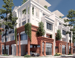 Bản vẽ Biệt thự tân cổ điển 4 tầng kích thước 9x10m