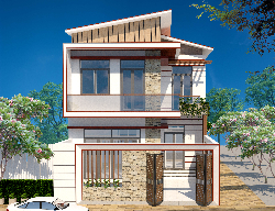 Bản vẽ Bản vẽ nhà phố 2 mặt tiền full hồ sơ thi công kiến trúc nội thất