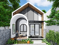 Bản vẽ Nhà cấp 4 hiện đại 6x21m