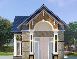 Bản vẽ Nhà cấp 4 mái thái 6,6x20