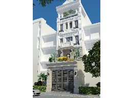 Bản vẽ Hstc nhà phố 5 tầng tân cổ điển