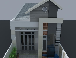 Bản vẽ nhà  cấp 4 mái thái