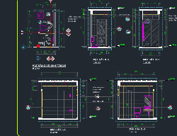 Bản vẽ Cad bản vẽ triển khai nhà vệ sinh
