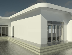 Bản vẽ File 3D revit nhà 1 tầng