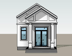 Bản vẽ Nhà cấp 4 mái thái hiện đại