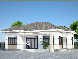 Bản vẽ Nhà cấp 4 kích thước 14x9,7m (full hồ sơ kiến trúc, kết cấu, điện nước thi công)