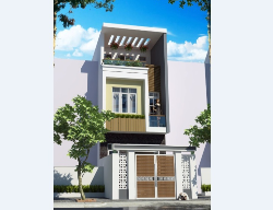 Bản vẽ Nhà phố 3 tầng 4.5x14.1m full kiến trúc, kết cấu, nội thất (có file sketchup kiến trúc , nội thất tầ