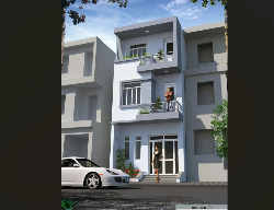 Bản vẽ Bản vẽ nhà phố 5x15m (3 tầng)