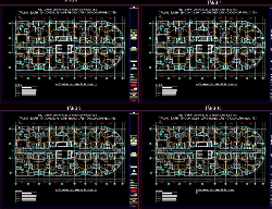 Bản vẽ Bản vẽ hoàn công hạng mục Điện chung cư 17 tầng