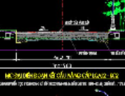 Bản vẽ Thiết kế đường phố gom và chiếu sáng có mặt cắt ngang B=15m đầy đủ nhất