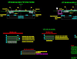 Bản vẽ Bản vẽ Sửa chữa nền, mặt đường, cống, rãnh dọc và ATGT trên tuyến ĐT