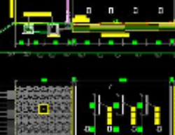 Bản vẽ FULL Thiết kế đường phố chính có bề rộng mặt cắt ngang B=72m