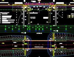 Bản vẽ Full hồ sơ thiết kế cầu Khe Gụ, dầm bản 18m, mố chân dê