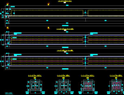 Bản vẽ Bản vẽ cấu tạo dầm bản lắp ghép các loại