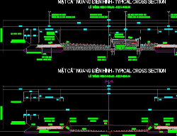 Bản vẽ Full hồ sơ thiết kế đường Đại lộ 72m