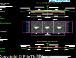 Bản vẽ Bản vẽ sửa chữa mặt đường Km1365+00-:-Km1371+00 HCM, Quảng Nam