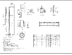 Bản vẽ Bản vẽ thiết kế cột tháp anten Monopole cao 22m