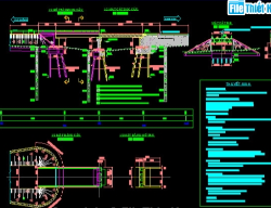 Bản vẽ Bản vẽ cầu Km10+893 2 nhịp dầm T 15m, Khổ cầu B=6+2x0.5m thuộc huyện Nghĩa Đàn, Nghệ An