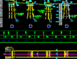 Bản vẽ Bản vẽ cầu Hưng Lam, 6 nhịp bản 12m, Khổ cầu B=4+2x0.25m thuộc huyện Hưng Nguyên, Nghệ An