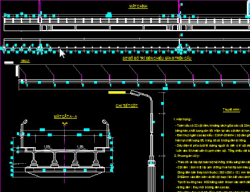 Bản vẽ Bản vẽ thiết kế thi công Sửa chữa cầu BTCT DƯL 10 nhịp 33m, Khổ cầu B=8.43+2x0.5m