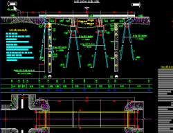 Bản vẽ Bản vẽ thiết kế thi công cầu 3 nhịp 12m bản BTCT DUL, khổ cầu B=6+2x0.5m