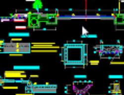 Bản vẽ Bản vẽ thiết kế điển hình đường đô thị có mặt cắt ngang B=16,5m