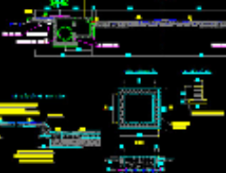 Bản vẽ Bản vẽ thiết kế điển hình đường đô thị có mặt cắt ngang B=16m