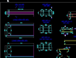 Bản vẽ Bản vẽ chi tiết cốt thép bản cống theo định hình 69-34X