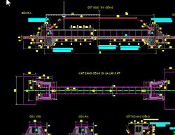 Bản vẽ Bản vẽ thiết kế cống hộp lắp ghép theo định hình 86-05X