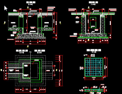 Bản vẽ Bản vẽ thiết kế chi tiết ga thăm rãnh
