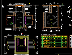 Bản vẽ Bản vẽ thiết kế chi tiết ga thu, ga thăm cống D1000