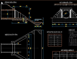 Bản vẽ Bản vẽ thiết kế chi tiết cửa xả cống, rãnh các loại