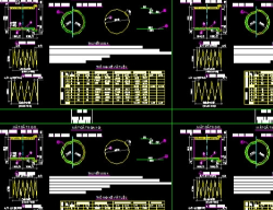 Bản vẽ Bản vẽ chi tiết cốt thép ống cống tròn BTCT D758, tải trọng A, B, C, D, chiều dài L=1, 2, 4m
