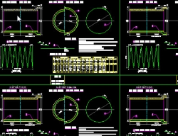 Bản vẽ Bản vẽ chi tiết cốt thép ống cống tròn BTCT D600, tải trọng A, B, C, D, chiều dài L=1, 2, 4m