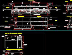 Bản vẽ Bản vẽ thiết kế cống hộp khẩu độ 4x(3,5x3)m