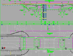 Bản vẽ Bản vẽ cầu dầm bản 3 nhịp L= 12,5+25+12,5m khổ cầu 12m
