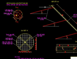 Bản vẽ Bản vẽ thiết kế giải pháp gia cố mái ta luy dương trên đường QL19 bằng phun vẩy
