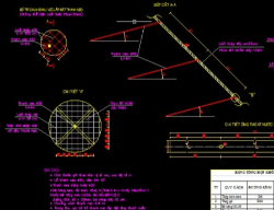 Bản vẽ Bản vẽ thiết kế giải pháp gia cố mái ta luy dương trên đường QL19 bằng phun vẩy