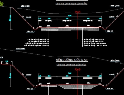 Bản vẽ Bản vẽ thiết kế đường cứu nạn trên tuyến QL19
