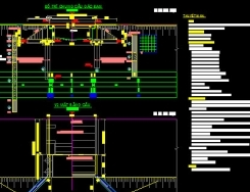 Bản vẽ Bản vẽ thiết kế cầu dầm bản 1 nhịp L= 8m khổ cầu 20,5m trên QL1 đầy đủ các hạng mục