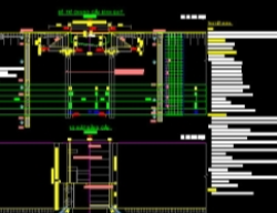 Bản vẽ Bản vẽ thiết kế cầu dầm bản 1 nhịp L= 6m khổ cầu 20,5m dùng phương pháp nối cứng trên QL1 đầy đủ các